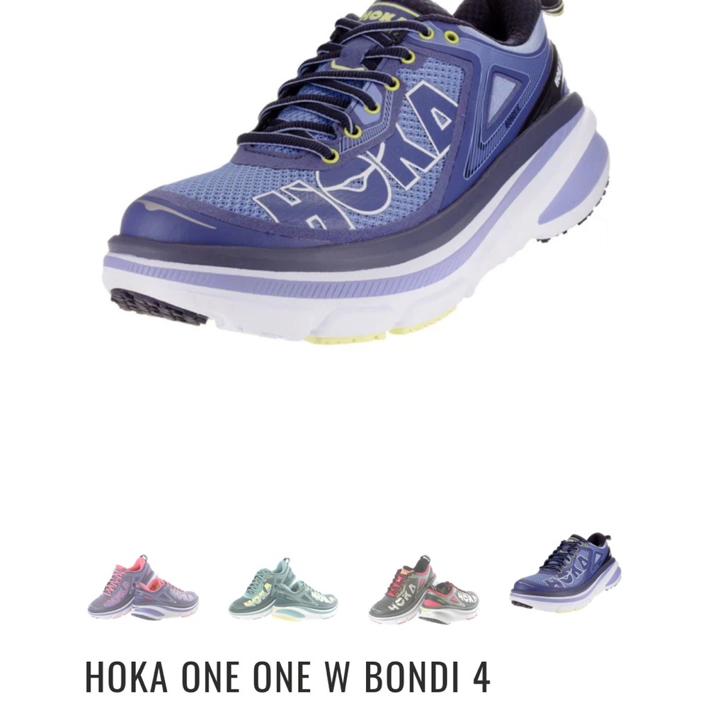 Hoka One One Bondi 4 Running Shoes - Blue
